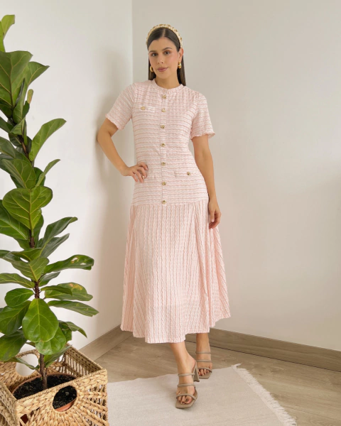 Vestido OSAKA ROSA - tienda online