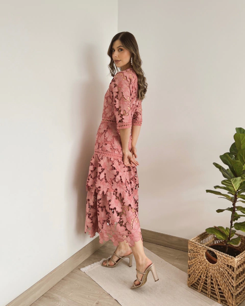 Imagen de Vestido MACADAMIA ROSA