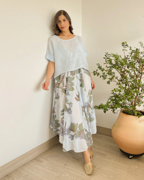 Vestido 11918 AZUL - comprar online