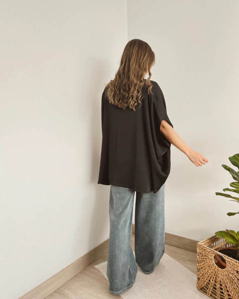 Blusa NAVIA NEGRO - tienda online