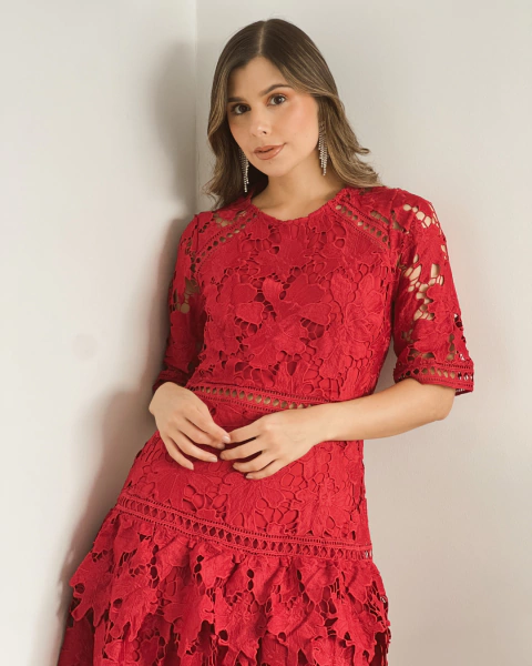 Vestido MANUELA ROJO en internet