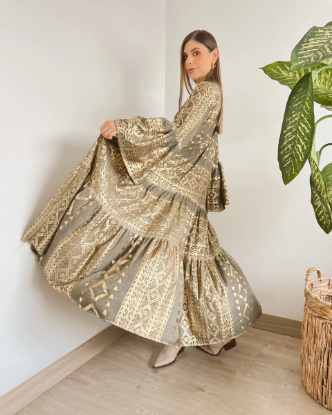Vestido FRESALIA OLIVA - comprar online
