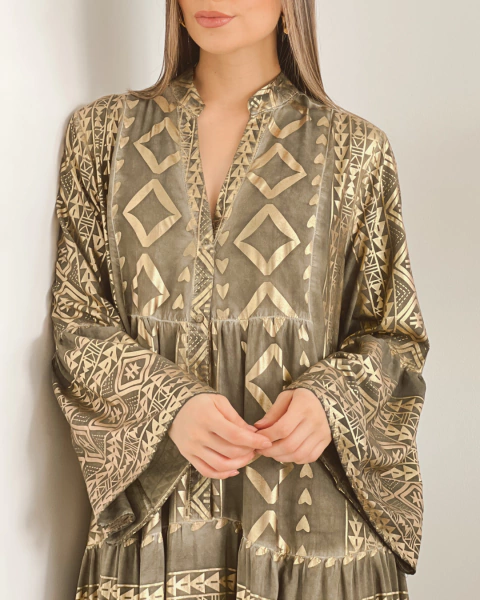 Vestido FRESALIA OLIVA - tienda online