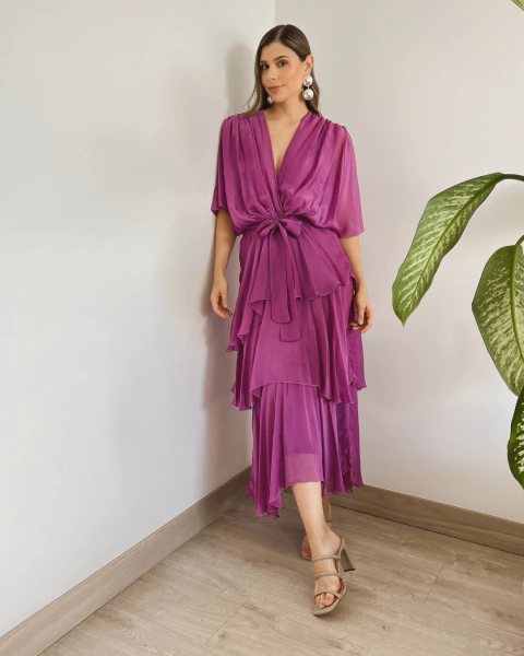 Vestido ROMINA FUCSIA en internet