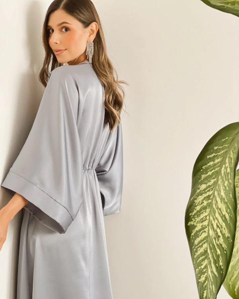 Vestido LUNIA GRIS - tienda online