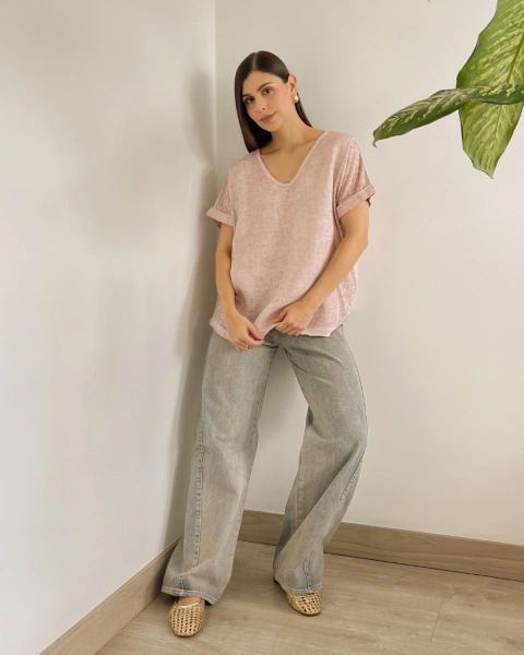 Blusa 7222 ROSA - comprar online