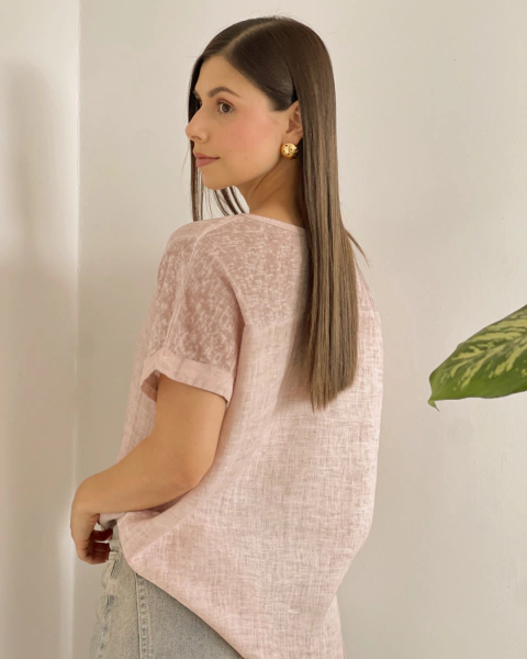 Blusa 7222 ROSA - tienda online