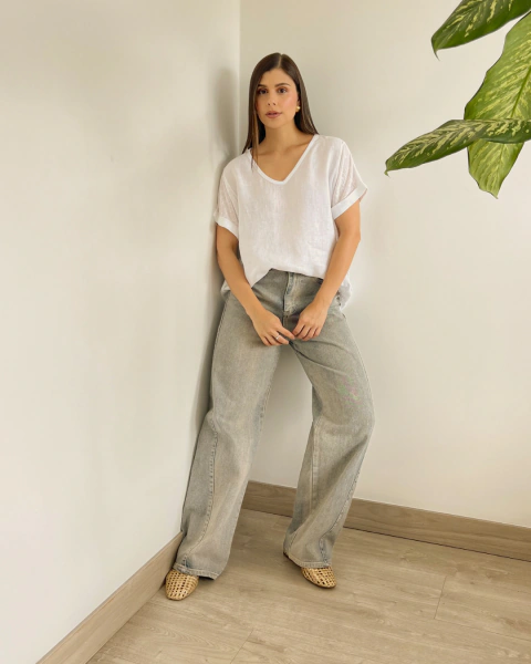 Blusa 7222 BLANCO - comprar online