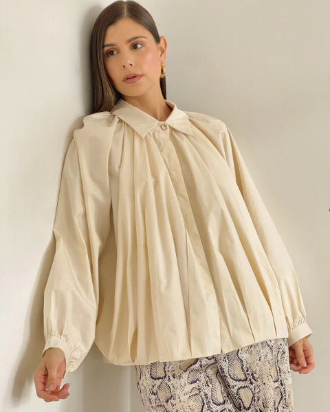 Blusa IVETTE CREMA - comprar online