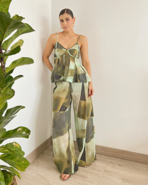 SET T.208 ESTAMPADO VERDE - primia 