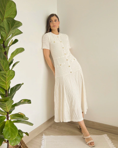 Vestido OSAKA BLANCO
