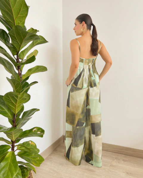 SET T.208 ESTAMPADO VERDE - primia 