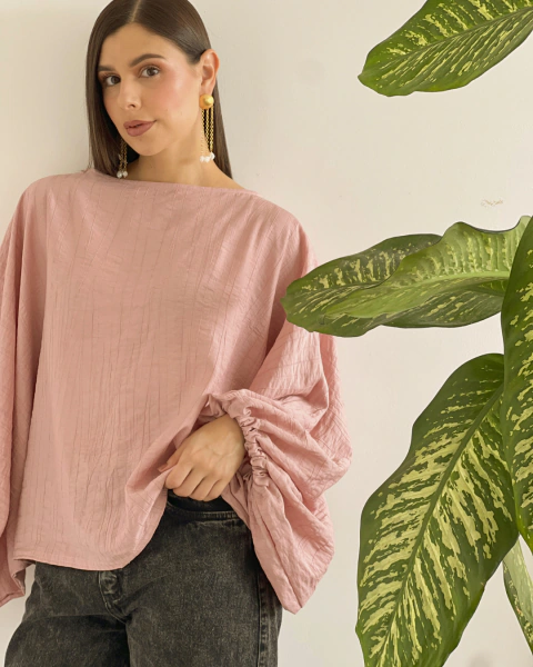 Blusa P.077 ROSA - tienda online