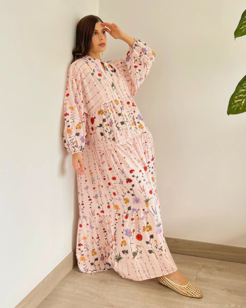 Imagen de Vestido T.195 ROSA floral