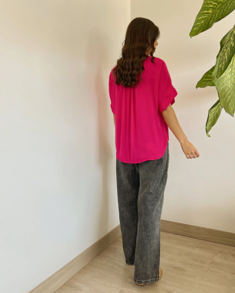 Imagen de Blusa NASSER FUCSIA