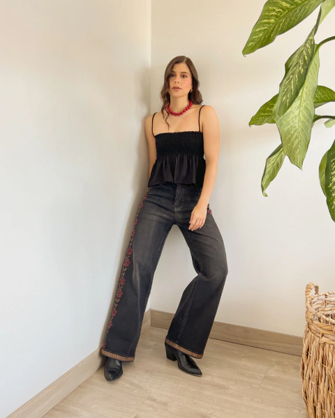 Jean P.050 NEGRO - comprar online