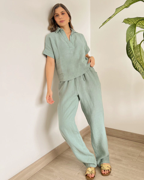 Pantalón T.109 VERDE - tienda online
