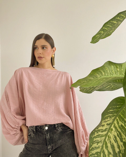 Blusa P.077 ROSA - comprar online