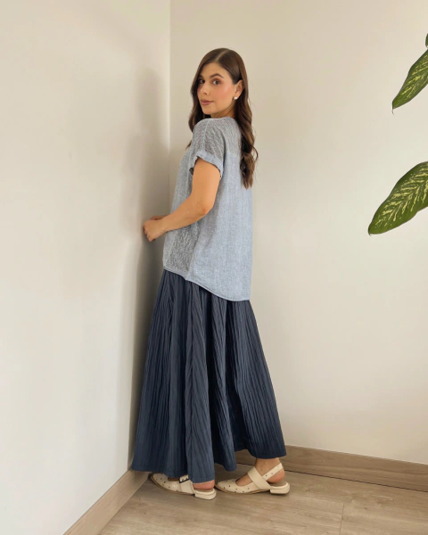 Blusa 7222 Azul - primia 