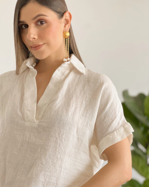 Imagen de Blusa T.110 CREMA
