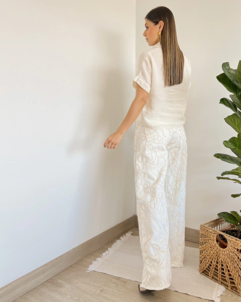 Blusa T.110 CREMA