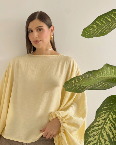 Blusa P.077 VAINILLA - tienda online