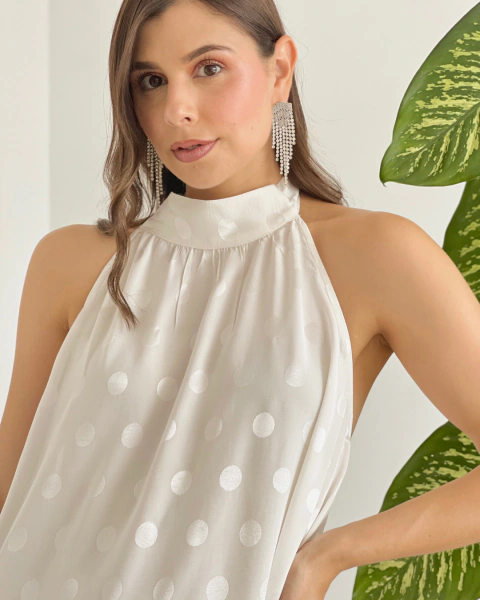 Vestido T.184 BLANCO - tienda online