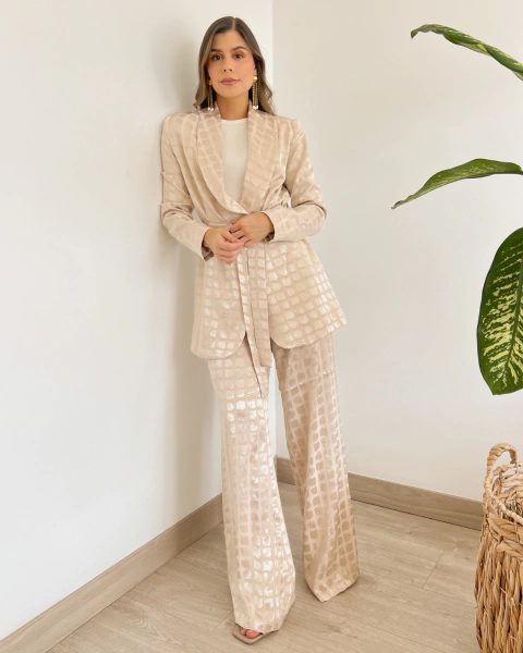 Blazer T.085 BEIGE - comprar online
