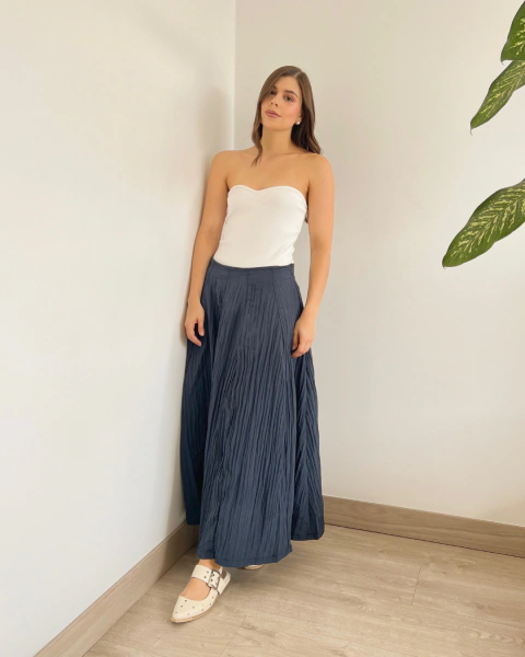 Imagen de Falda T.209 Azul