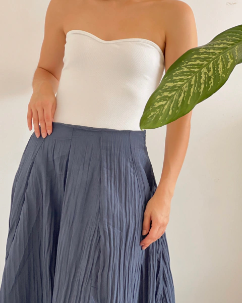 Falda T.209 Azul en internet