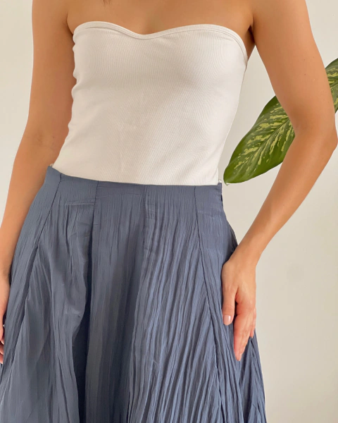 Falda T.209 Azul - primia 