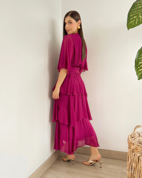 Vestido ROMINA MAGENTA en internet