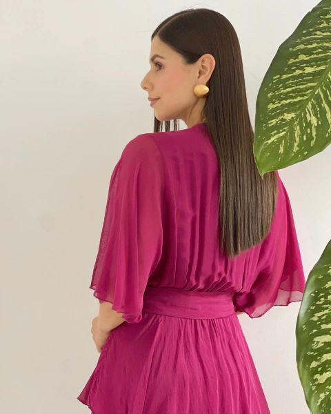 Imagen de Vestido ROMINA MAGENTA