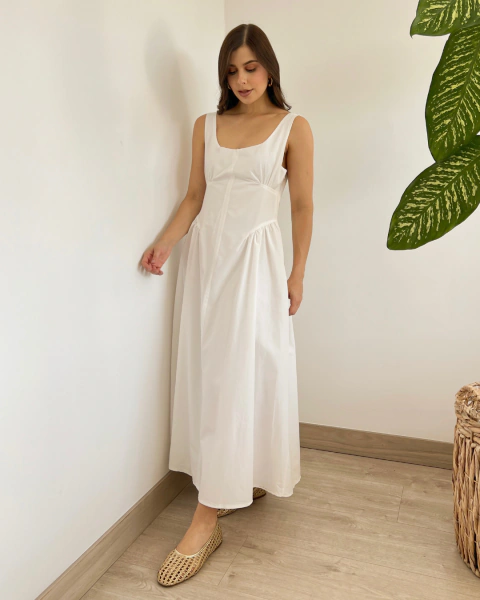 Vestido T.161 BLANCO en internet
