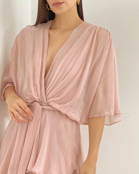 Vestido ROMINA PALO ROSA - comprar online