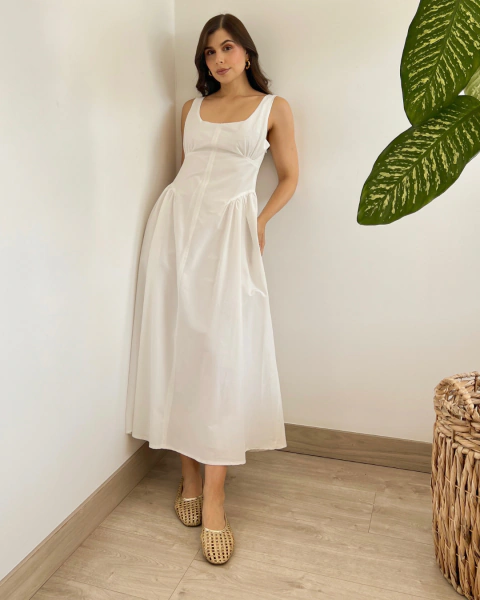 Imagen de Vestido T.161 BLANCO