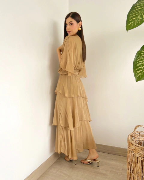 Vestido ROMINA CAMEL en internet