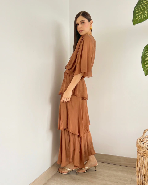Vestido ROMINA CARAMELO en internet