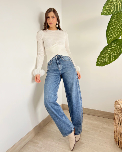 Buzo FEDERICA BLANCO - primia 