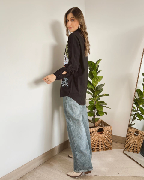 Camisa V.287 NEGRO - primia