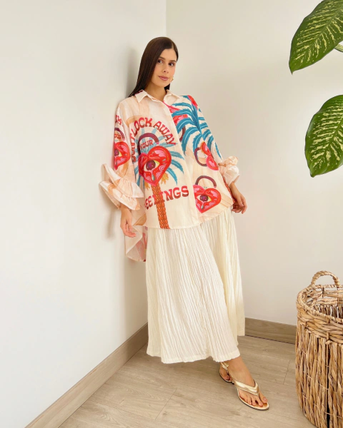 Blusón Estampado P.091