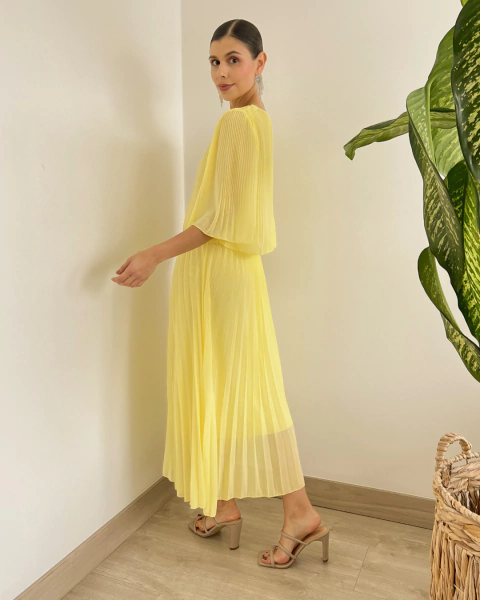 Vestido P.035 AMARILLO en internet