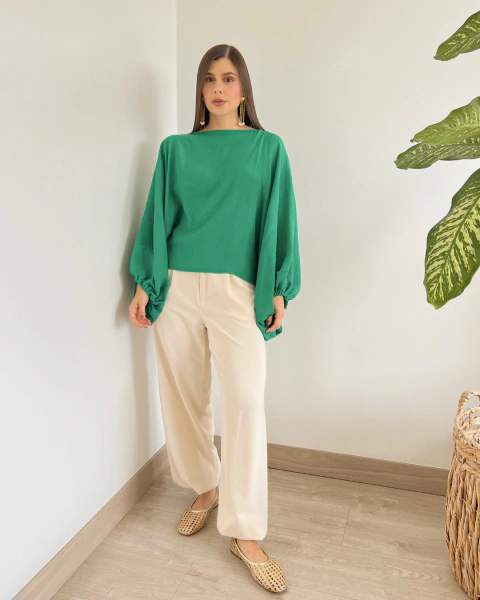 Blusa P.077 VERDE - primia 