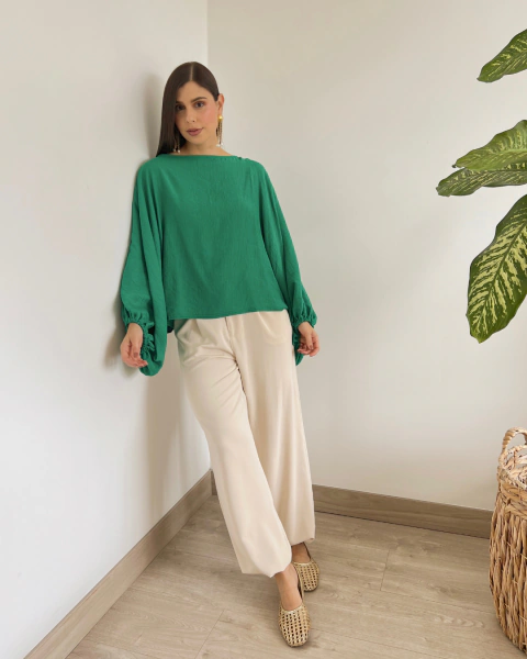 Blusa P.077 VERDE en internet