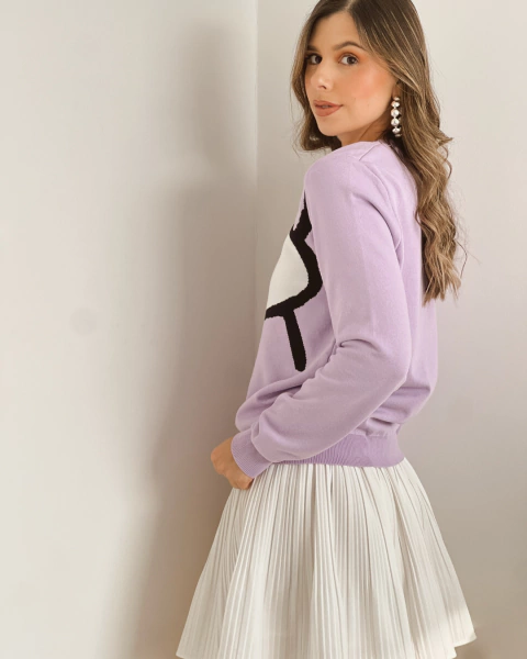 Buzo OJOS LAVANDA - tienda online