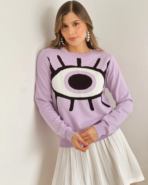 Buzo OJOS LAVANDA en internet