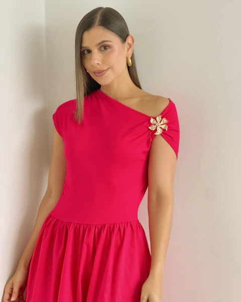 Vestido P.040 CEREZA - comprar online