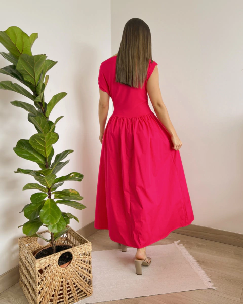Vestido P.040 CEREZA - comprar online