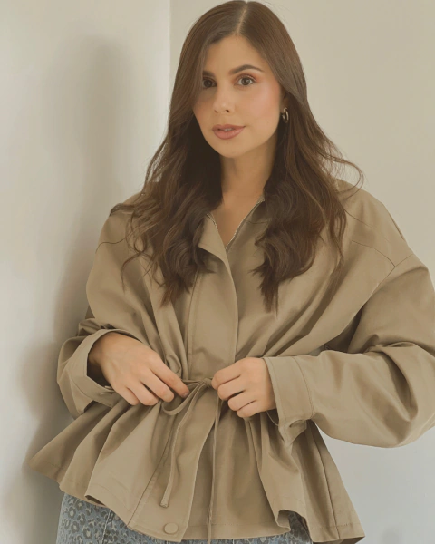 Chaqueta de mujer con cintura ajustable P.106 en internet