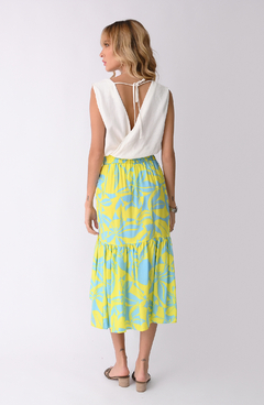 Falda ANACLETA AZUL - comprar online